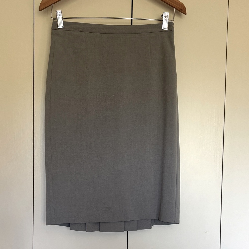 Moda International Charcoal Pencil Skirt - Size 0